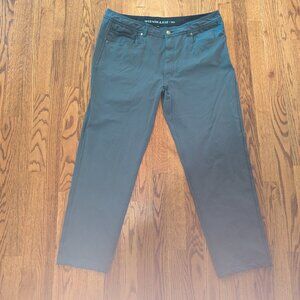 Western Rise Diversion Pants – Gray, Size 36x28 Hemmed, Travel/Tech Pants
